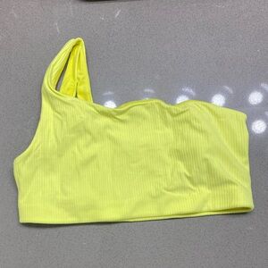 Lululemon Ribbed One Shoulder Bra